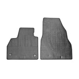 Rubber mats Mercedes Citan 12- Kangoo 08-20 2 pers.