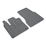 Rubber mats Smart ForTwo III (C453) 2014- 2 pers.
