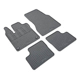 Rubber mats Smart ForFour II (W453) 2014- 5 pers.