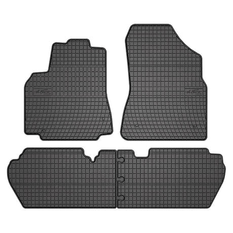 Tapis en caoutchouc Berlingo II, Partner II 08-18 1re et 2e rangées