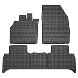 Tapis en caoutchouc Renault Scenic II, III Grand Scenic 03-16