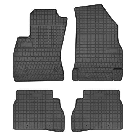 Tapis en caoutchouc Doblo II, Combo D, RAM ProMaster 1re et 2e rangées