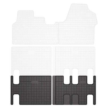 Tapis en caoutchouc Citroën Jumpy III van, 3e rangée 2016-
