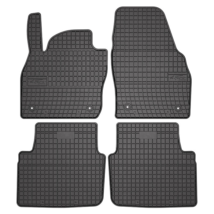 Tapis de sol en caoutchouc Skoda Kamiq 2019-