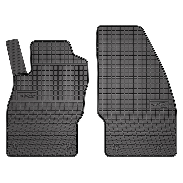 Tapis en caoutchouc Opel Corsa E HB, 1re rangée 2014-2019