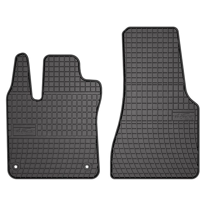 Tapis de sol en caoutchouc Smart Fortwo III HB 2014-2020