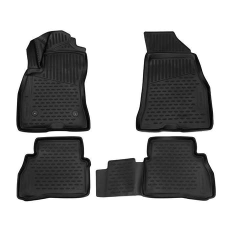 Tapis en caoutchouc Fiat Doblo II 2015-