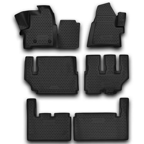 Tapis en caoutchouc Ford Tourneo 9p 2013->