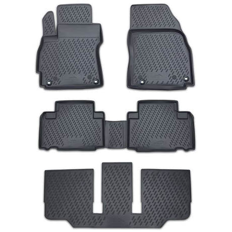 Tapis en caoutchouc Mazda 5 12.2010-