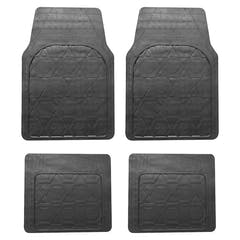 Set universel de tapis en caoutchouc Avant noir