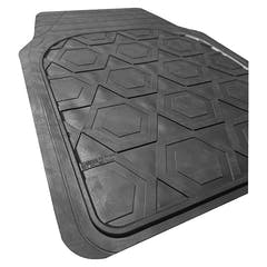 Set universel de tapis en caoutchouc Avant noir