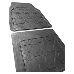 Set universel de tapis en caoutchouc Avant noir