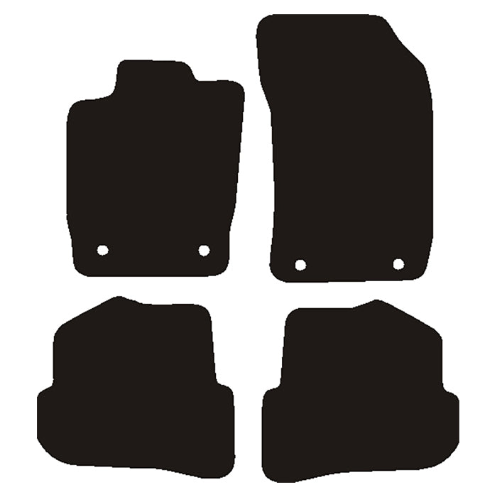 Tapis Audi A1 8X 2010 - 09/2018