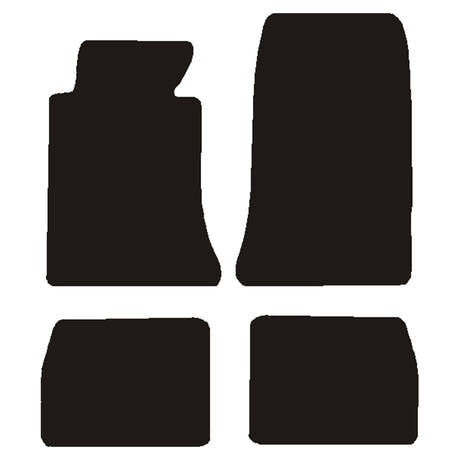 Tapis Mercedes 124 Coupé 87-93 - sans fixations de tapis