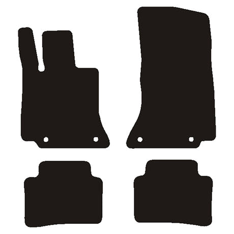 Tapis Mercedes Classe C W206 2021- 4 personnes