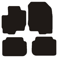 Tapis Mitsubishi Colt 5 portes 2005-2009