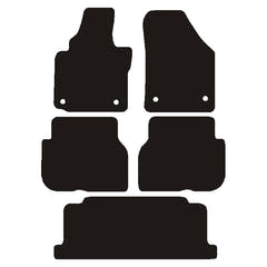 Tapis VW Touran 7P 2007-2014