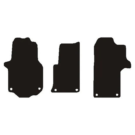 Tapis de voiture VW Crafter, MAN TGE 10/2017 1+ siège double