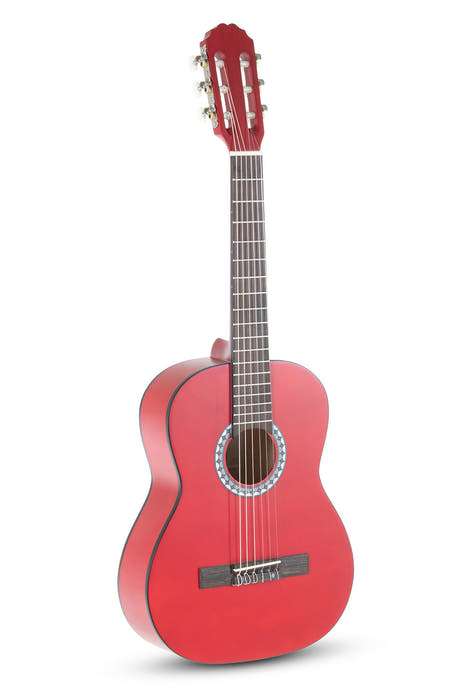 Guitare classique VGS Basic 1/2, rouge transparent