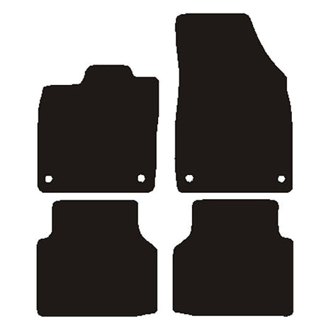 Tapis de voiture Audi Q4 e-tron 2021- Velours