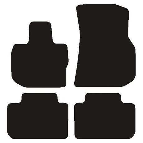 Tapis de voiture BMW X3, X4, iX3 (G01,G02,G08)2021- Velours