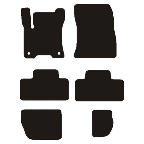 Tapis de voiture Mercedes EQB (X243) 2021- Velours