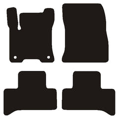 Tapis de voiture Mercedes EQA (H243) 2021- Velours