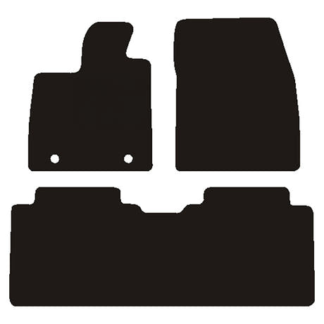 Tapis de voiture MG4 EV Urban 2026- Velours