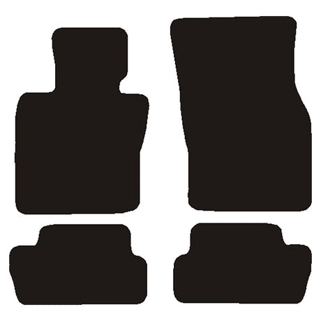 Tapis de voiture pour MINI One, SE/E 3 portes 2014-2023 Velours