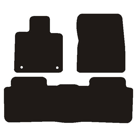 Tapis de voiture Xpeng P7 2020- Velours