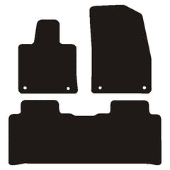 Tapis de voiture Xpeng G6 2023- Velours