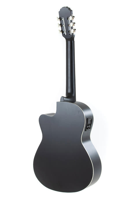 VGS Basic guitare classique électro-acoustique, noire