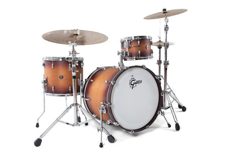 Gretsch Renown Maple 3-delt shell set 22", Satin Tobacco Burst