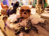 Halloween spindelvæv, hvidt, 50 g