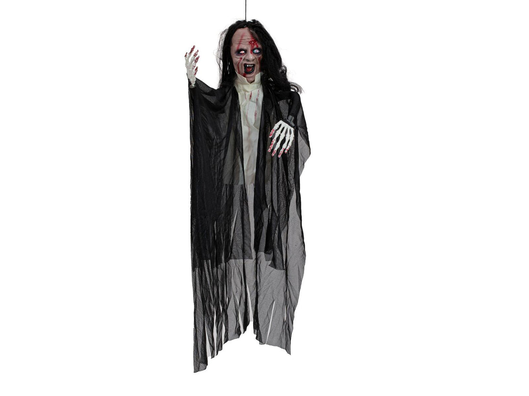 Halloween-figur spøgelse, animeret, 95 cm