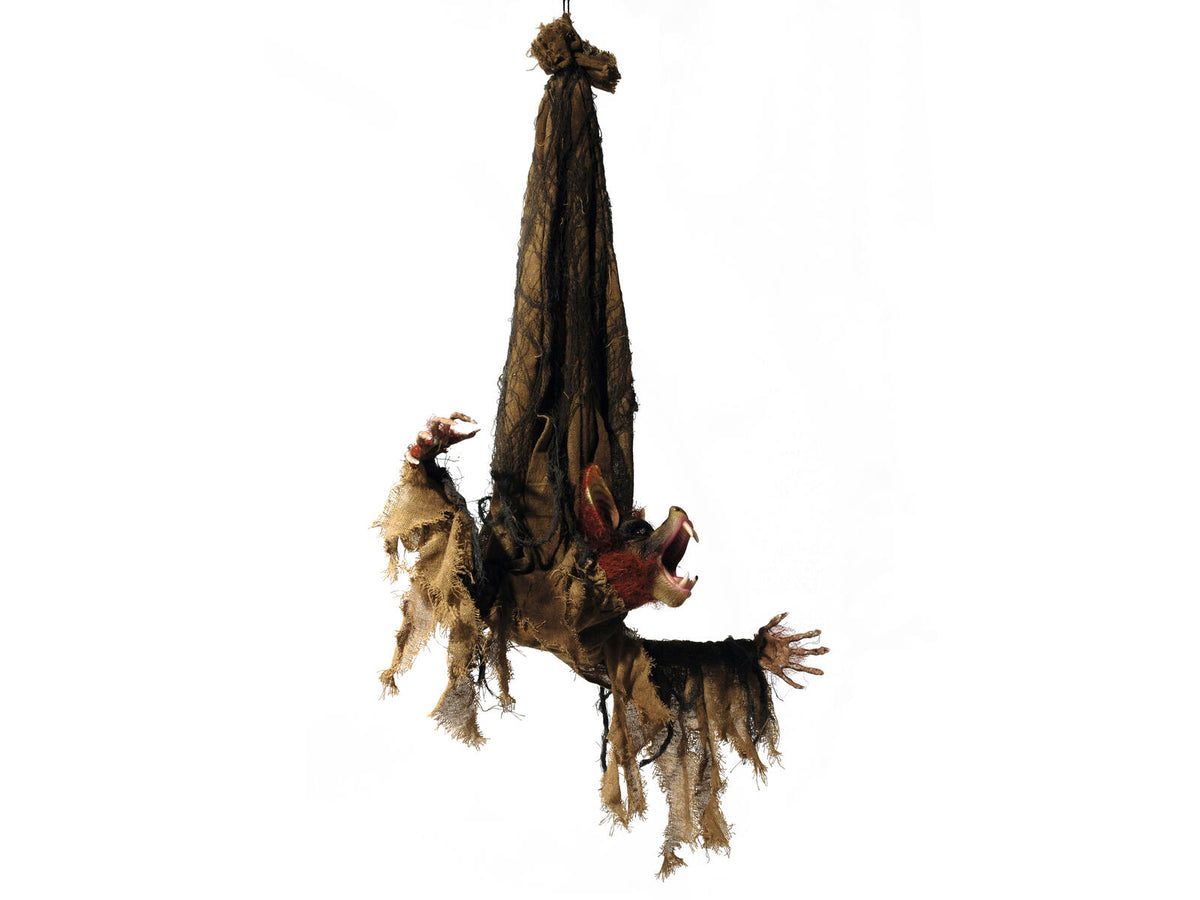 Figurine d’Halloween, chauve-souris, animée, 95 cm