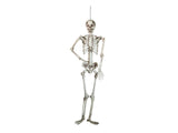 Squelette d’Halloween, suspendu, blanc, 150 cm