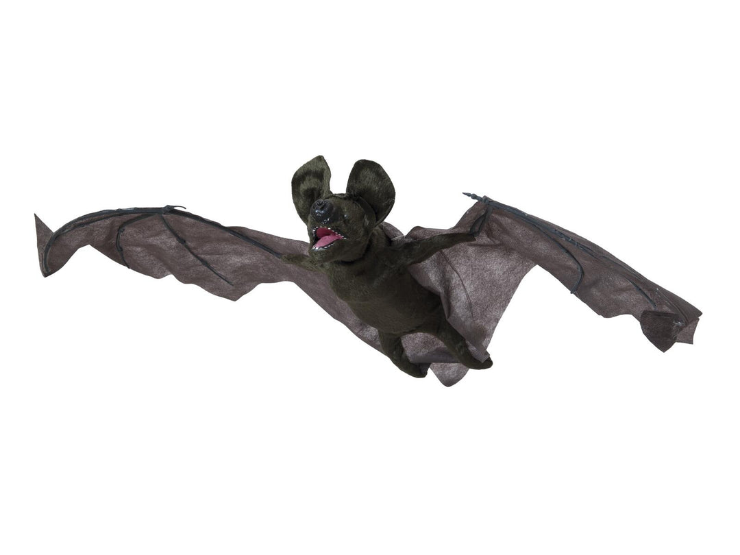 Halloween flagermus i bevægelse, animeret, 90 cm