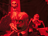 Halloween zombie, animeret, 43 cm