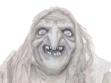 Sorcière d’Halloween, blanche, animée, 170 cm