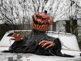 Halloween græskarmonster fra jorden, animeret, 50 cm