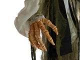 Halloween-figur græskarmand, animeret, 170 cm