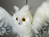 Chouette des neiges Halloween, animée, envergure de 75 cm