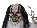 Halloween-figur klovnen Gildo, animeret, 80 cm