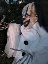 Halloween-figur klovnen Gildo, animeret, 80 cm