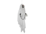 Halloween-figur spøgelset Peter, animeret, 90 cm