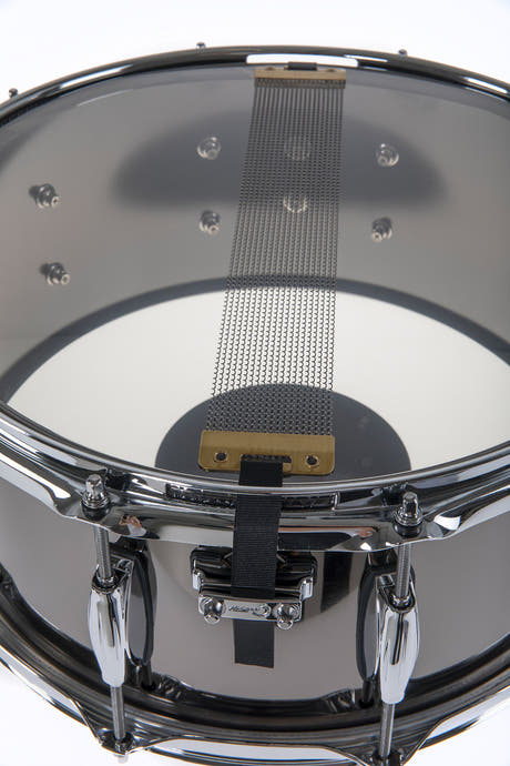 Gretsch Full Range Black Nickel over Steel caisse claire 14" x 6,5"