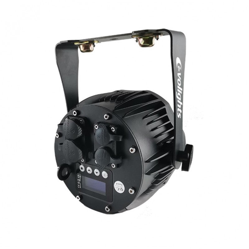 EVOLIGHTS GLACIER 7 LED PAR 7x10W RGBWA-UV IP65 udendørs scenebelysning