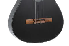 Guitare classique électro-acoustique GEWA Student Cedar - électro-acoustique noire