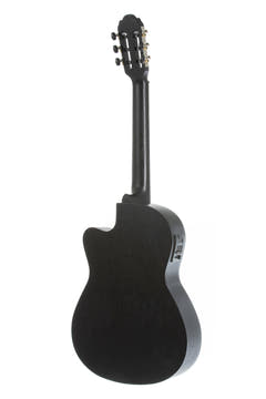 Guitare classique électro-acoustique GEWA Student Cedar - électro-acoustique noire